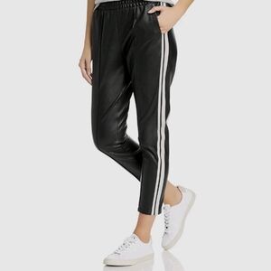 BB Dakota Textured Black Pants